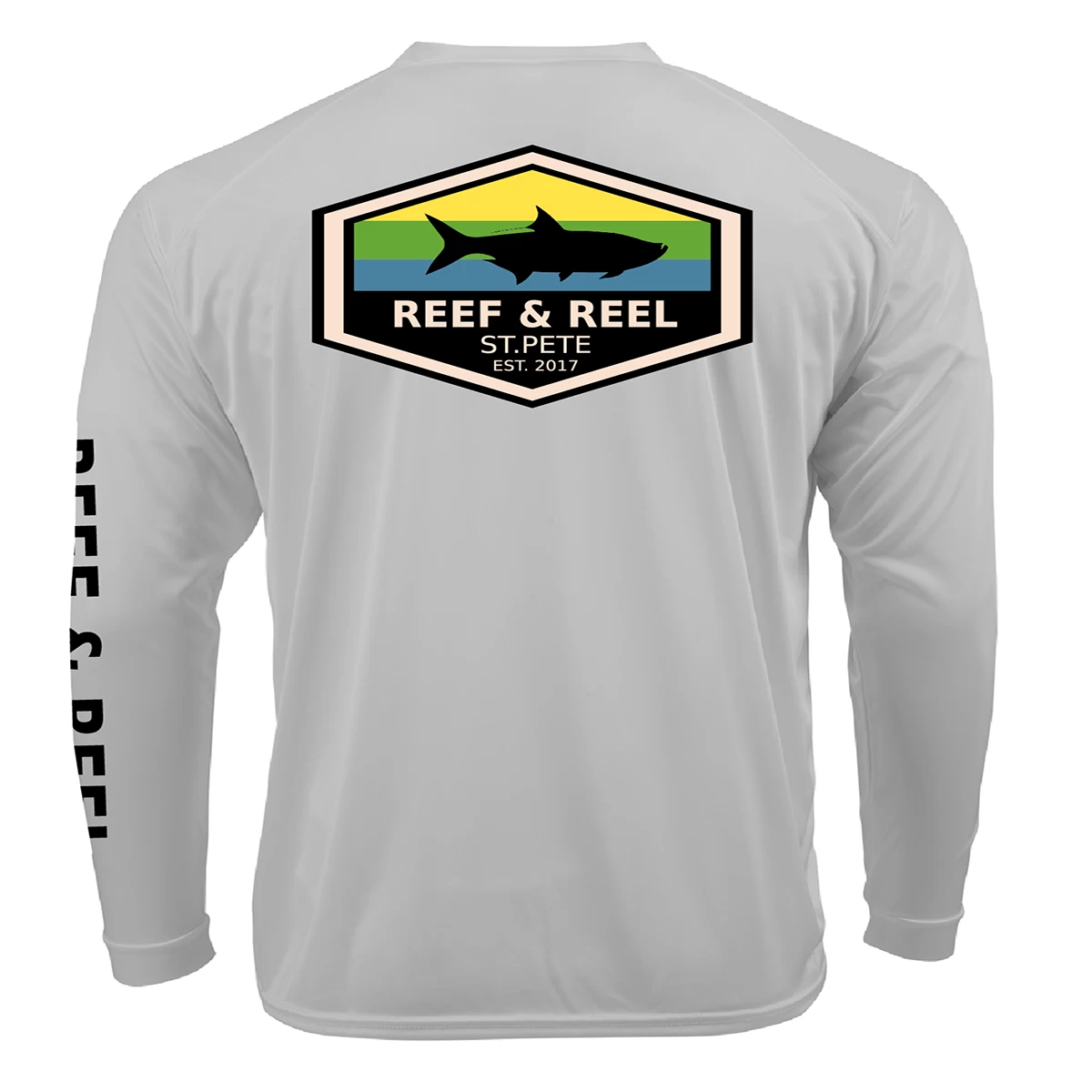 Reef & Reel Striped Tarpon ECO Series Men's Long Sleeve Performance Shirt 6 Reef & Reel Striped Tarpon ECO Series Men's Long Sleeve Performance Shirt - Image 4