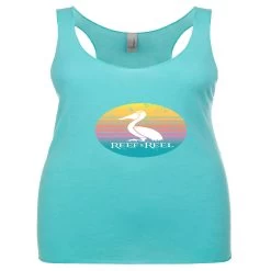 Reef & Reel Women's Pelican Tri Blend Tank Top