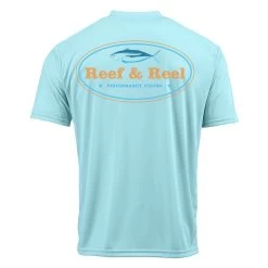 Reef & Reel Tuna Men's Short Sleeve Performance Fishing Shirt 16 Reef & Reel Tuna Men's Short Sleeve Performance Fishing Shirt -Professional Fishing Equipment Store Tuna Aqua