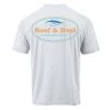 Reef & Reel Tuna Men's Short Sleeve Performance Fishing Shirt 2 Reef & Reel Tuna Men's Short Sleeve Performance Fishing Shirt -Professional Fishing Equipment Store Tuna White