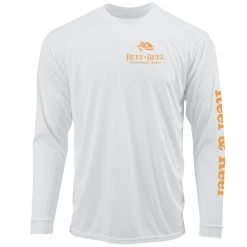 Reef & Reel Tuna Men's Long Sleeve Performance Fishing Shirt 15 Reef & Reel Tuna Men's Long Sleeve Performance Fishing Shirt -Professional Fishing Equipment Store TunaLS WhiteFront