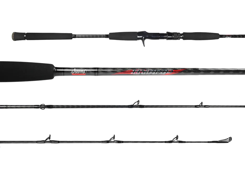 Jigging World Hybrid Nano Carbon Casting Rods 3 Jigging World Hybrid Nano Carbon Casting Rods