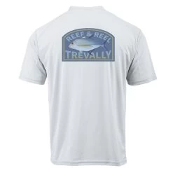 Reef & Reel Trevally Short Sleeve Performance Shirt 13 Reef & Reel Trevally Short Sleeve Performance Shirt -Professional Fishing Equipment Store WhiteBack SS design file