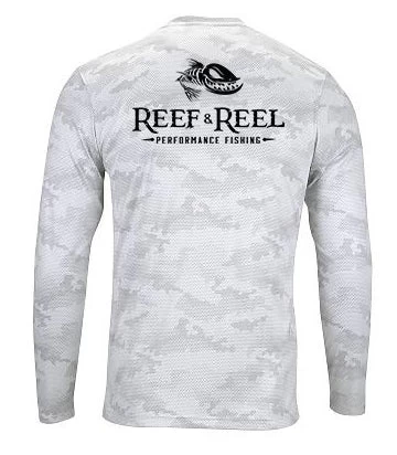 Reef & Reel Floating Fish Full Camo Pro Performance Shirt 6 Reef & Reel Floating Fish Full Camo Pro Performance Shirt - Image 4