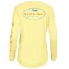 Reef & Reel Women's Long Sleeve Tuna Performance Shirt 2 Reef & Reel Women's Long Sleeve Tuna Performance Shirt -Professional Fishing Equipment Store WomensPerformance LS Design Yllw bck