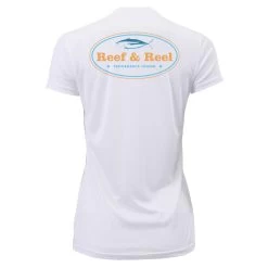 Reef & Reel Women's Short Sleeve Tuna Performance Shirt 9 Reef & Reel Women's Short Sleeve Tuna Performance Shirt -Professional Fishing Equipment Store WomensPerformance SS Design Wht bck