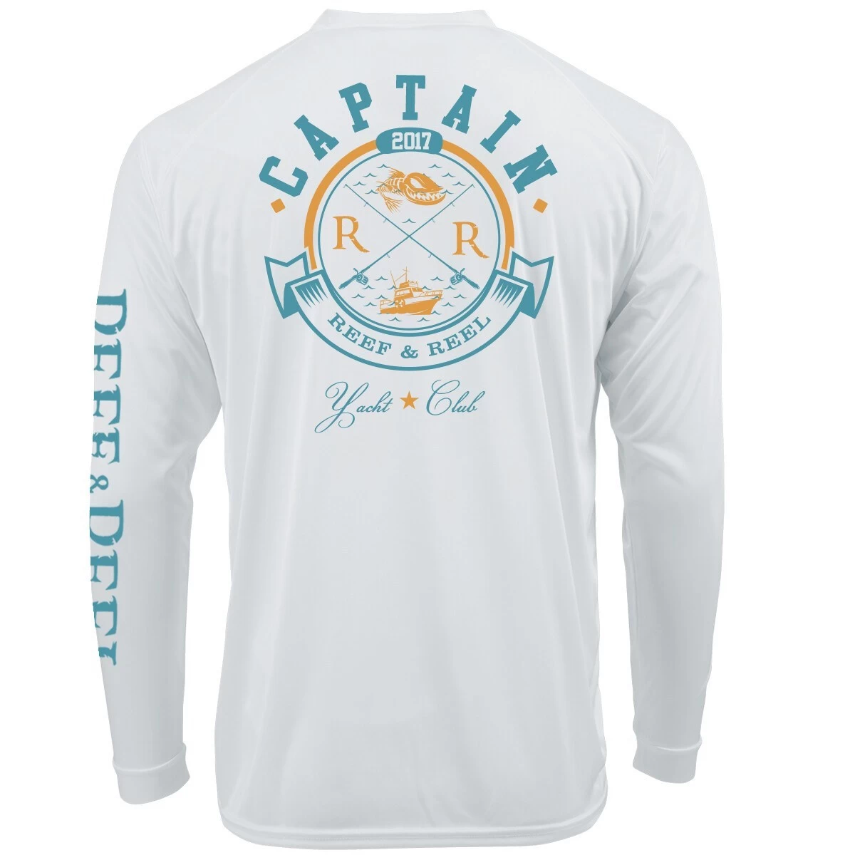 Reef & Reel Yacht Club Long Sleeve Performance Shirt 5 Reef & Reel Yacht Club Long Sleeve Performance Shirt - Image 3