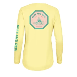 Reef & Reel Women's Retro Sailfish Long Sleeve Performance Shirt