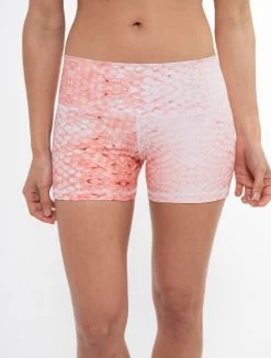 Reel Skipper Classic Yoga Shorts -Professional Fishing Equipment Store YgoaShorts PinkScale