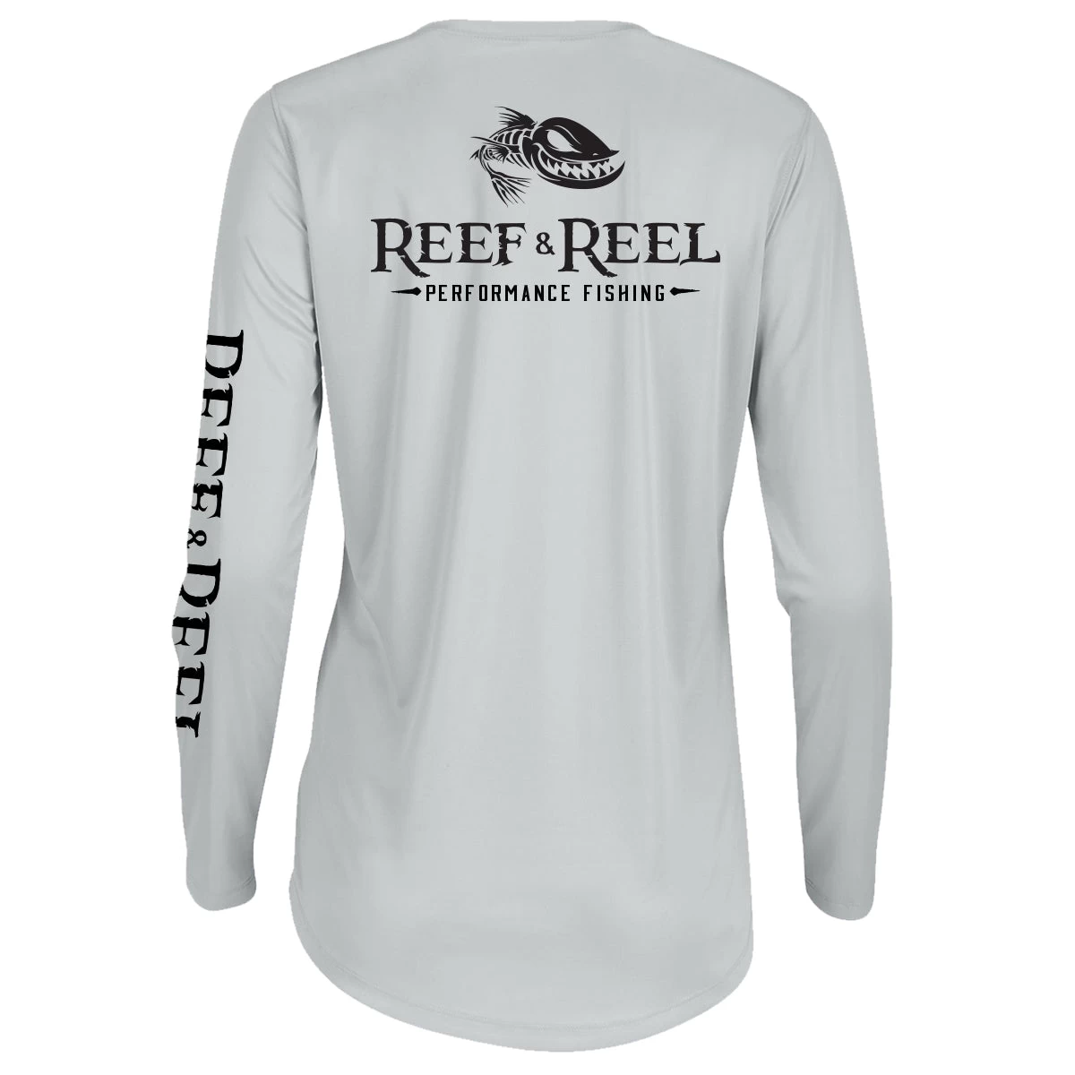 Reef & Reel Women's Floating Fish Back Womens Performance LS Shirt 3 Reef & Reel Women's Floating Fish Back Womens Performance LS Shirt
