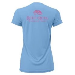 Reef & Reel Women's Floating Fish Back Performance SS Shirt