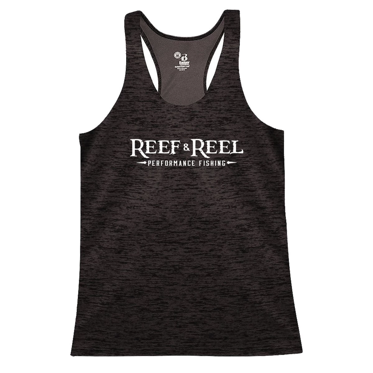 Reef & Reel Women's Performance Racer Tank Top 3 Reef & Reel Women's Performance Racer Tank Top