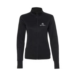 Reef & Reel Women's Poly Tech Zipped Fleece Classic Logo -Professional Fishing Equipment Store black ce45657c 5250 4083 a6b9 a7f6202984b3