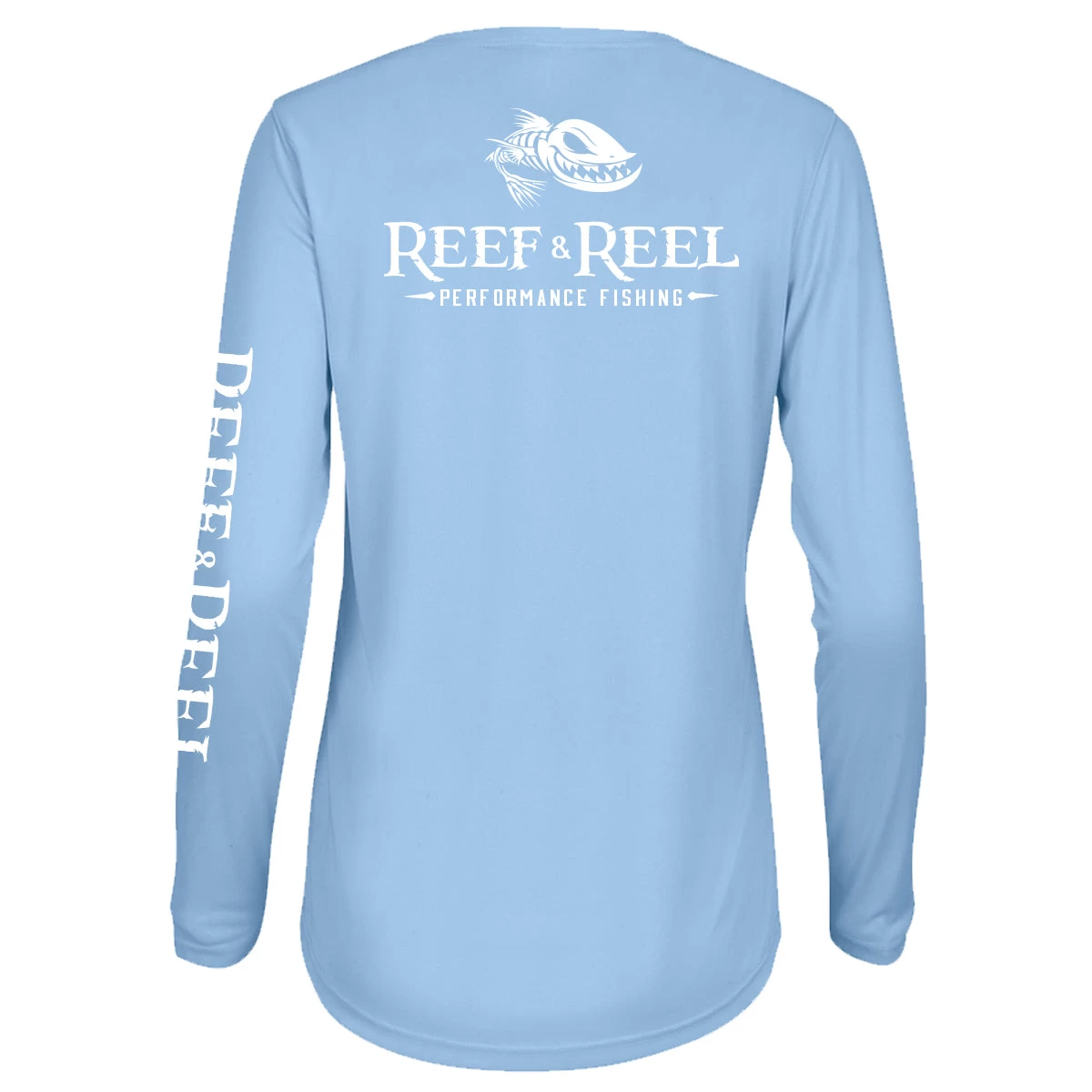 Reef & Reel Women's Floating Fish Back Womens Performance LS Shirt 4 Reef & Reel Women's Floating Fish Back Womens Performance LS Shirt - Image 2