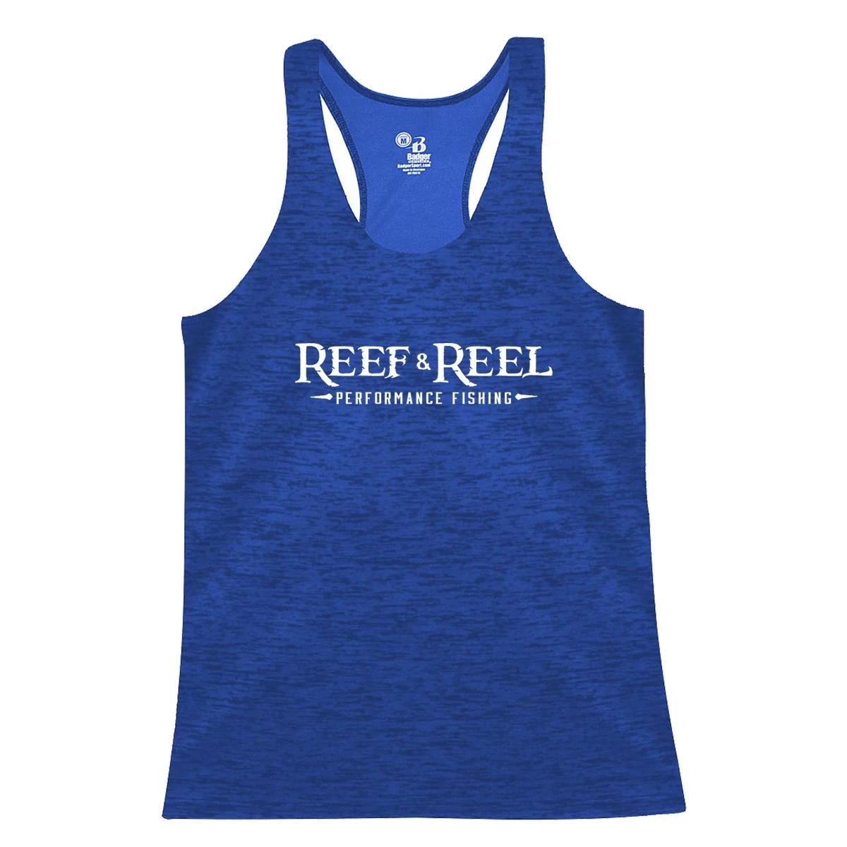 Reef & Reel Women's Performance Racer Tank Top 7 Reef & Reel Women's Performance Racer Tank Top - Image 5