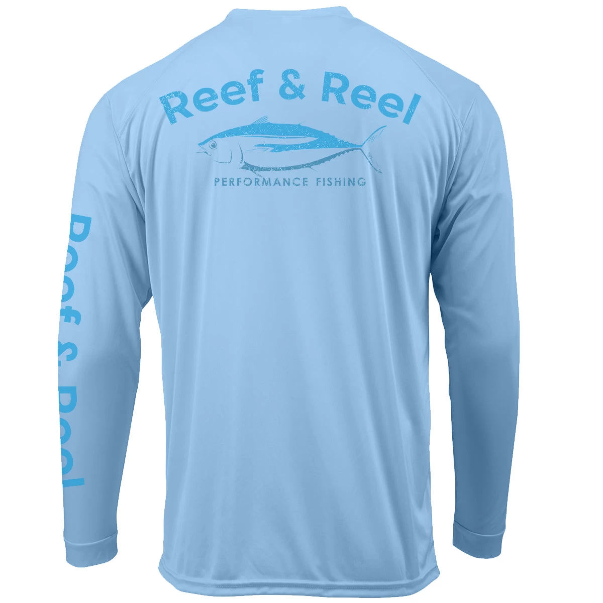 Reef & Reel Blue Fish Men's Long Sleeve Performance Fishing Shirt 12 Reef & Reel Blue Fish Men's Long Sleeve Performance Fishing Shirt - Image 10