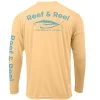 Reef & Reel Blue Fish Men's Long Sleeve Performance Fishing Shirt