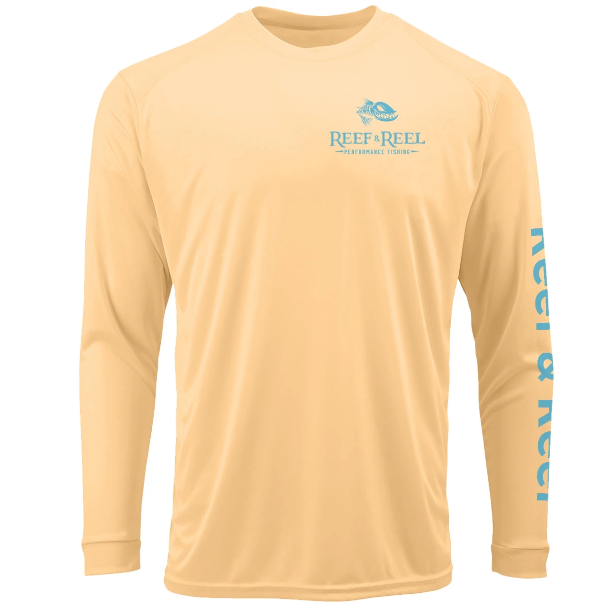 Reef & Reel Blue Fish Men's Long Sleeve Performance Fishing Shirt 4 Reef & Reel Blue Fish Men's Long Sleeve Performance Fishing Shirt - Image 2