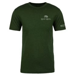 Reef & Reel Fish On The Pocket Men's Tri-Blend Shirt -Professional Fishing Equipment Store chest forrest b67e2356 13a2 48de b68c 687bb8b6d6b1