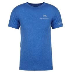 Reef & Reel Fish On The Pocket Men's Tri-Blend Shirt -Professional Fishing Equipment Store chest royal d841364b c822 4bfa b266 f992ccd5ad6b