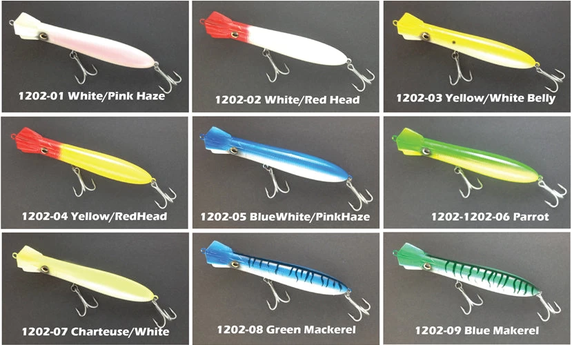 NorthBar Tackle Flying Squid Pencil Popper Lures 4 NorthBar Tackle Flying Squid Pencil Popper Lures - Image 2