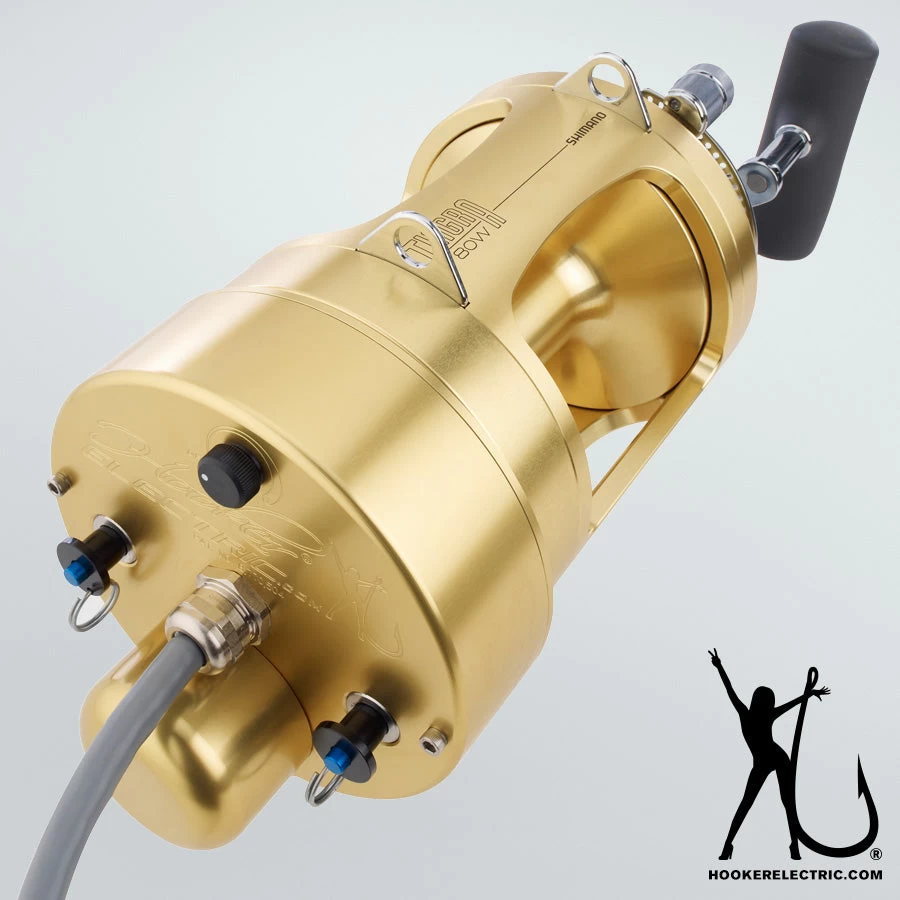 Hooker Electric Shimano Tiagra Detachable Motor Electric Reels 4 Hooker Electric Shimano Tiagra Detachable Motor Electric Reels - Image 2