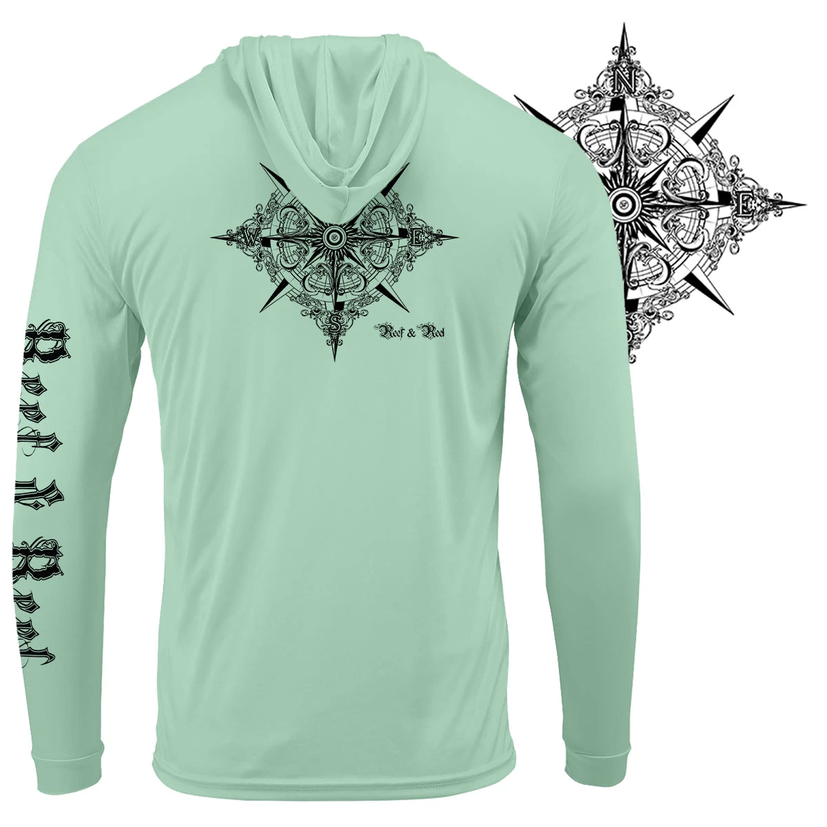 Reef & Reel Nautical Reef Performance Hoodie 3 Reef & Reel Nautical Reef Performance Hoodie