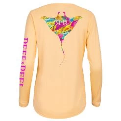 Reef & Reel Women's Manta Ray Performance LS Shirt 11 Reef & Reel Women's Manta Ray Performance LS Shirt -Professional Fishing Equipment Store peach 20 20manta