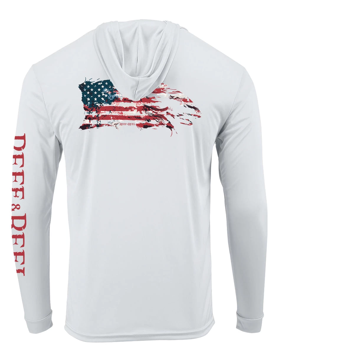 Reef & Reel Proud To Be A Fisherman Performance Hoodie 3 Reef & Reel Proud To Be A Fisherman Performance Hoodie