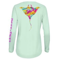 Reef & Reel Women's Manta Ray Performance LS Shirt