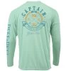 Reef & Reel Yacht Club Eco Series Performance Shirt 2 Reef & Reel Yacht Club Eco Series Performance Shirt -Professional Fishing Equipment Store seafoamback