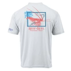 Reef & Reel Square Lobster Performance SS Shirt