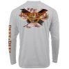 Reef & Reel Florida State Pride Performance Long Sleeve Shirt -Professional Fishing Equipment Store state pride back