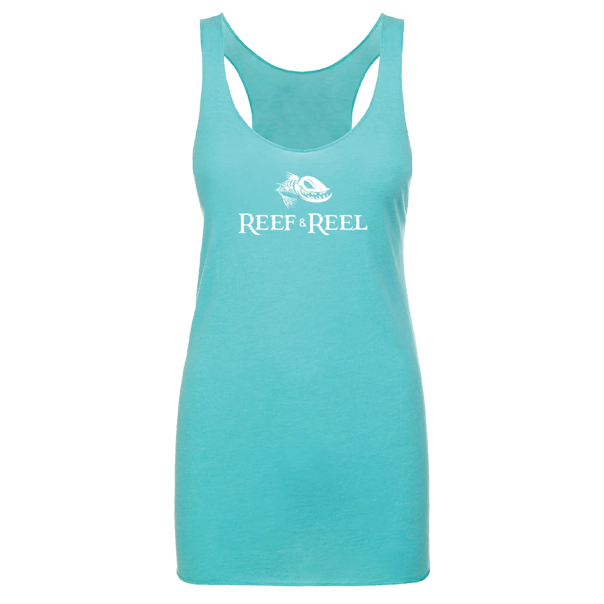 Reef & Reel Women's Floating Fish Tri Blend Tank Top 4 Reef & Reel Women's Floating Fish Tri Blend Tank Top - Image 2