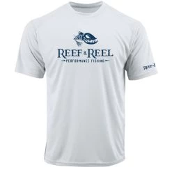 Reef & Reel Floating Fish Men's Performance Short Sleeve Shirt -Professional Fishing Equipment Store white 5 ce6511d6 d24e 4c4e 8d49 be21c8455d19