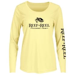 Reef & Reel Women's Floating Fish Big Logo Performance LS Shirt 13 Reef & Reel Women's Floating Fish Big Logo Performance LS Shirt -Professional Fishing Equipment Store yellow 1 9f4dc057 3e99 49eb adcb 2c2cefec05bf